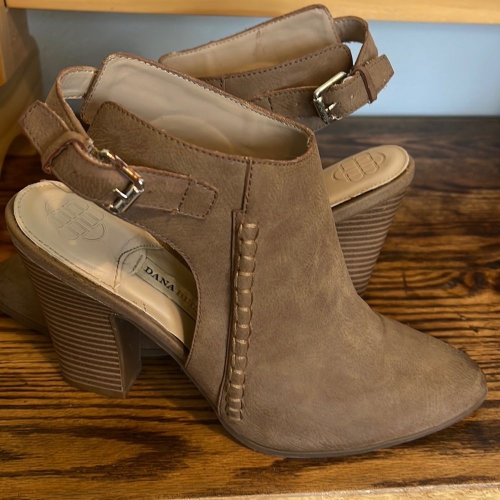Dana Buchman Open Back Heels